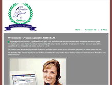 Tablet Screenshot of ovation.amtelco.com
